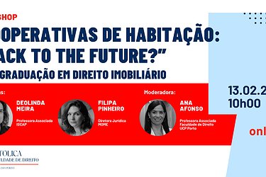 Workshop gratuito online “Cooperativas de Habitação: «Back to the future»?”